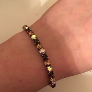 Brown and Bronze Bracelet